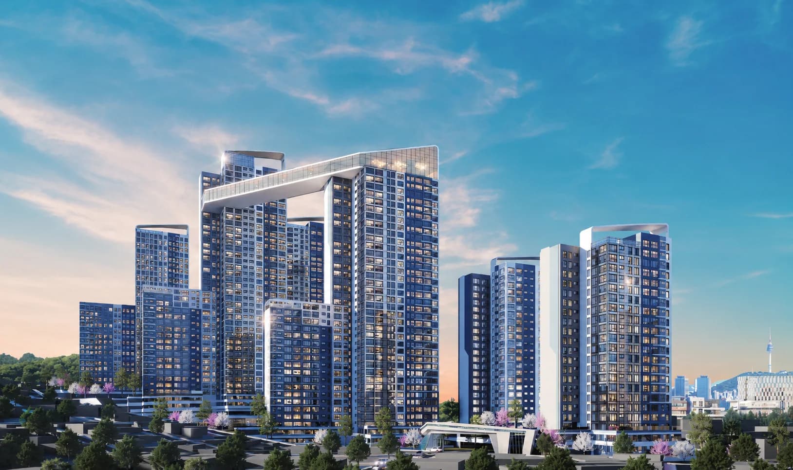 이수 더 써밋 조감도 — 사당2동 지역주택조합 870세대